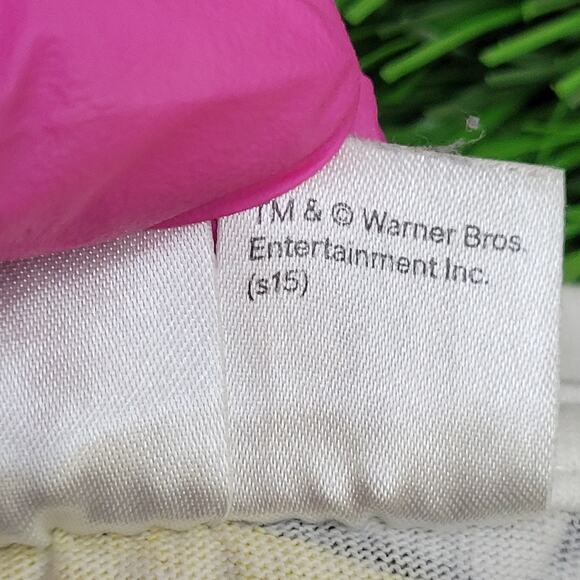 Looney-Tunes AOP Tweety Shirt Womens Small 20x24 White Baggy - Picture 6 of 14